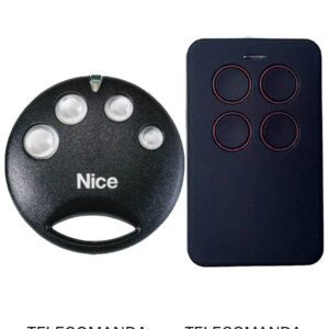 Telecomanda inlocuitoare poarta garaj de 2 si 4 canale cod saritor 433.92MHz NICE SMILO SM4 compatibila cu originalul (842)