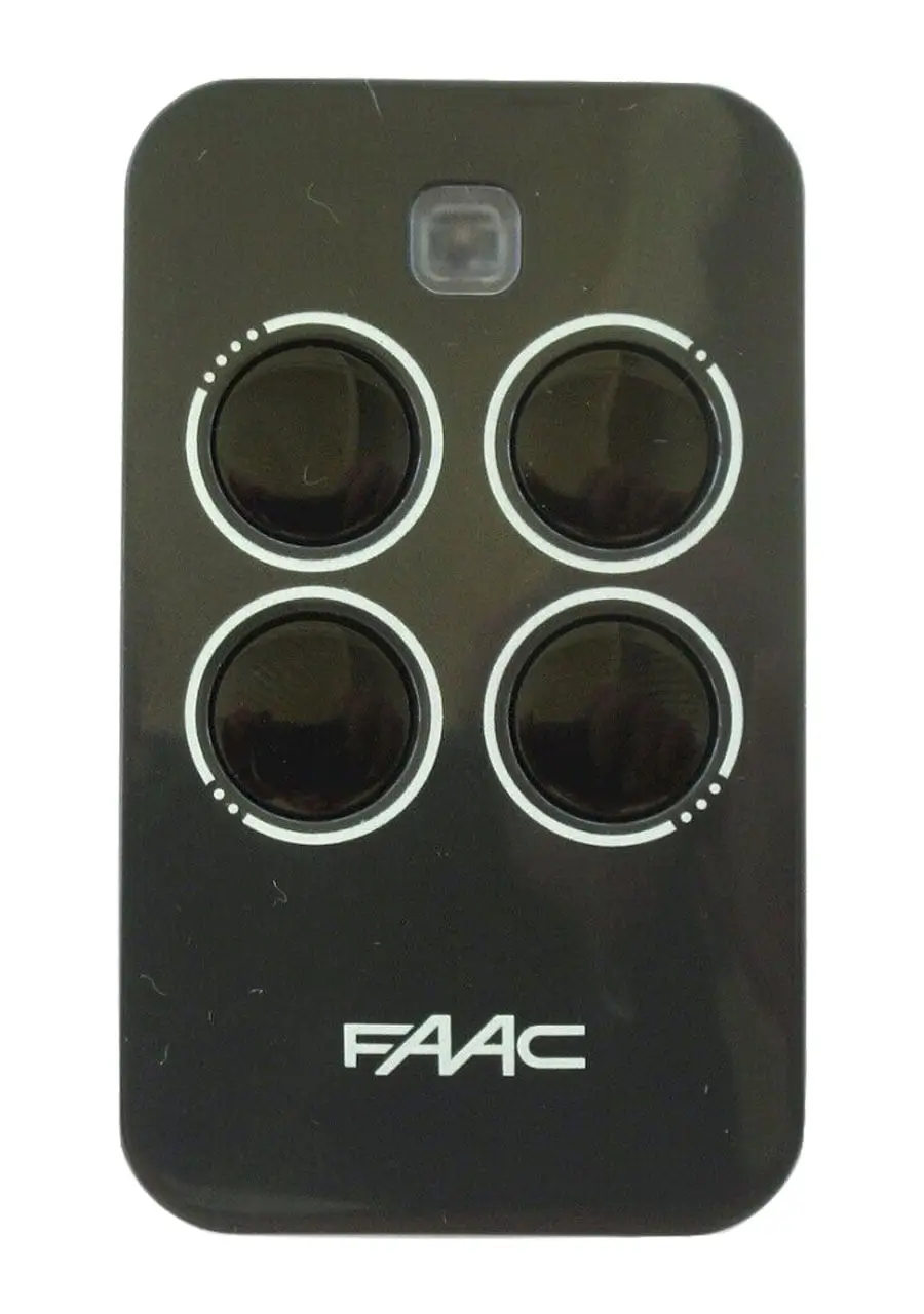 Telecomanda inlocuitoare poarta garaj FAAC TX4 433 RC de doua si patru canale/ cod saritor/ 433.92MHz (816)