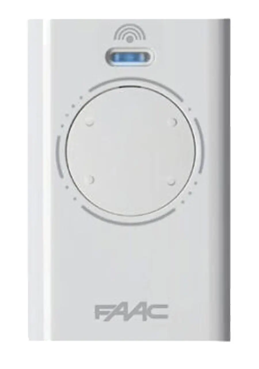 Telecomanda inlocuitoare poarta garaj FAAC XT4 433 SLH de doua si patru canale/ cod saritor/ 433.92MHz (817)