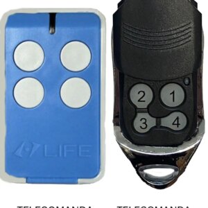 Telecomanda inlocuitoare poarta garaj Life MAXI4-BLUE cu 4 taste (833)