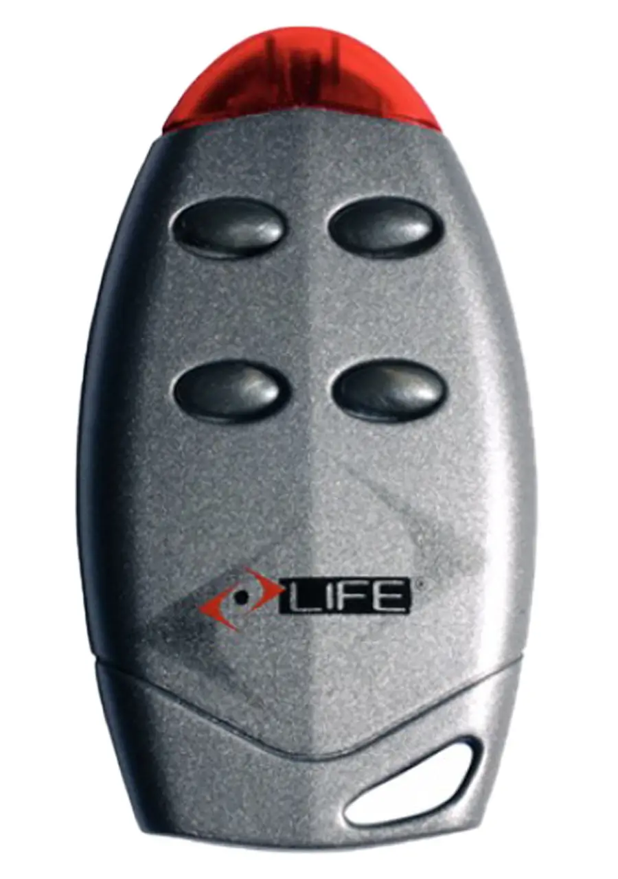 Telecomanda inlocuitoare poarta garaj Life VIPR/ VIP4R cu 4 canale/ frecventa 433.92MHz/ Rolling Code (829)