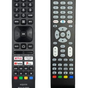 Telecomanda inlocuitoare TV Sharp SHW/RMC/0137N compatibila cu originalul ER 9586 (586)