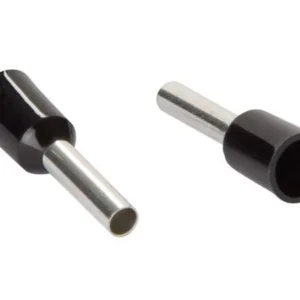 Tub terminal cablu cu 1.5mm negru Velleman