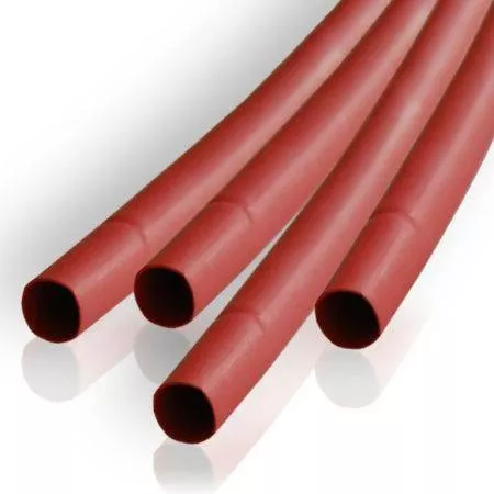 Tub termocontractabil 4.5mm/ 2.4mm rosu 0.5m Kemot