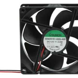 Ventilator 12V 92x92x25mm SUNON 2800RPM 49CFM 34dBA