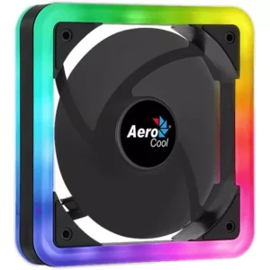 Ventilator Aerocool Edge14 120mm aRGB 12LED anti-vibratii 1200RPM