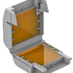 WAGO GELBOX 3 poli derivatie cabluri pentru conectori seriile 221/ 2273 max. 4mm2 IPX8 gri 207-1331